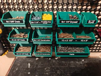 Multiboard Modular Parts Bins (S/M/L + Dividers)