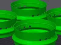 0.2mm layer, 1 walls, 0% infill