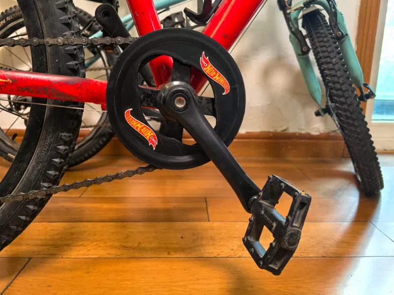 hotwheels N+ 迪卡侬儿童自行车牙盘保护罩20_24