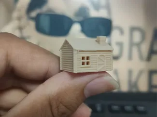 微景树屋模型