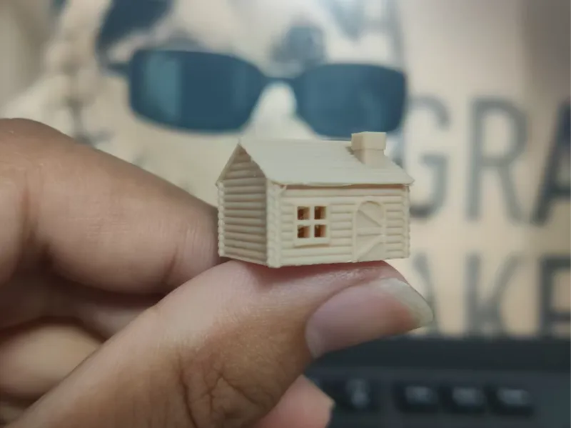 微景树屋模型