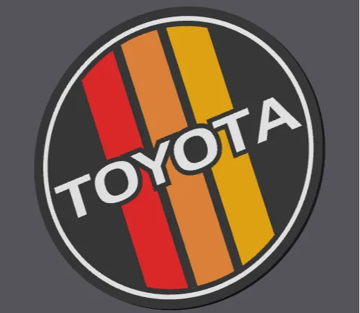 Toyota Vintage Triple Color