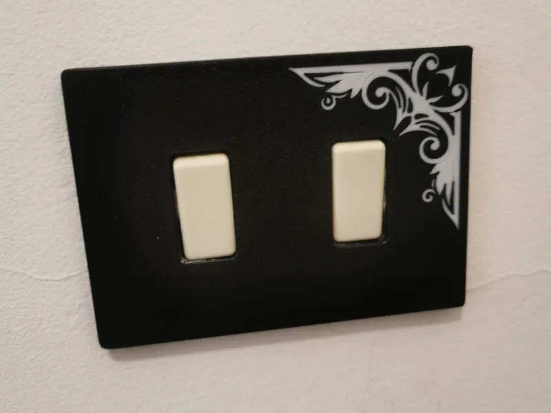 Placca Bticino Mod. Magic 2P