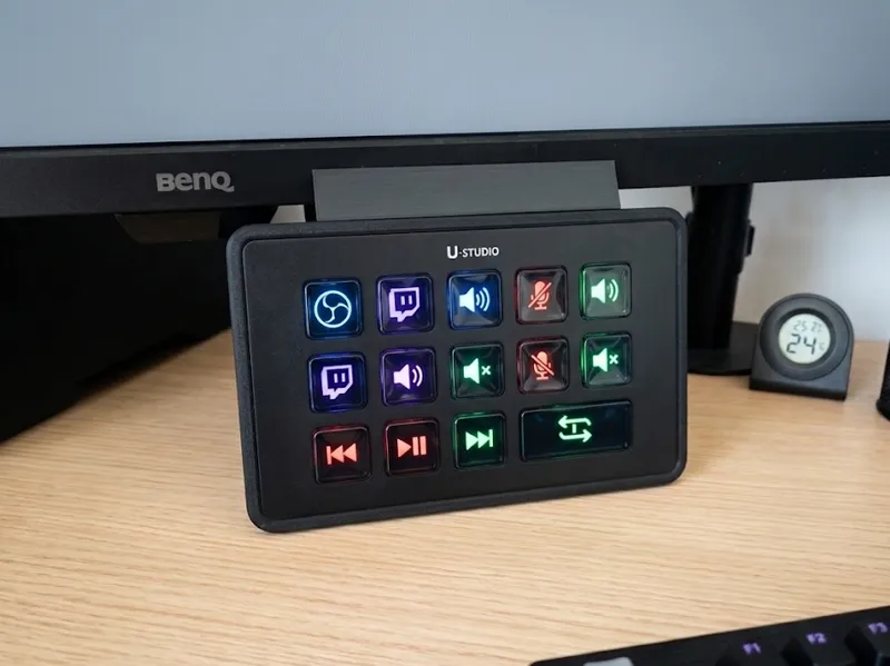 Support sous écran pour streamdeck Ulanzi D200