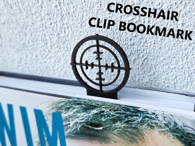 Bookmark Clip – Crosshair