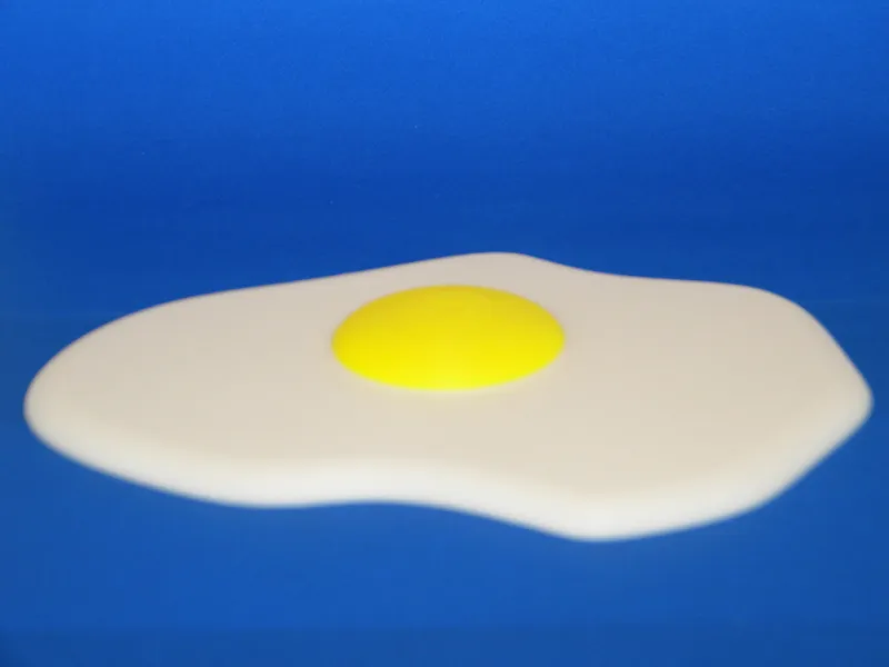 Egg prank, Leave it in the pan, Scare people.