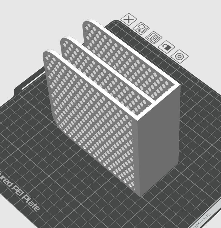 Miniatura 2 do modelo 3D Notebook stand with mouse stand - vertical
