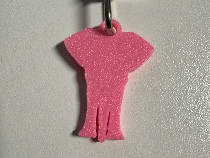 Cute Elephant Keychain 