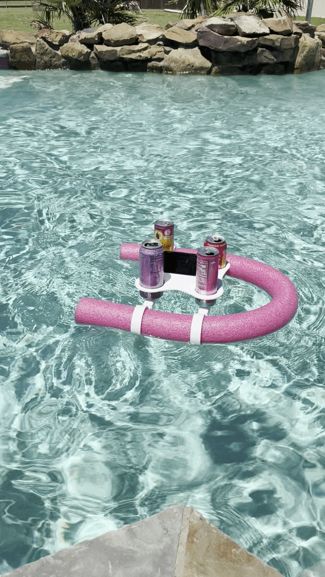 Pool Noodle 4 Can (Skinny/Reg) & Phone Holder Tray