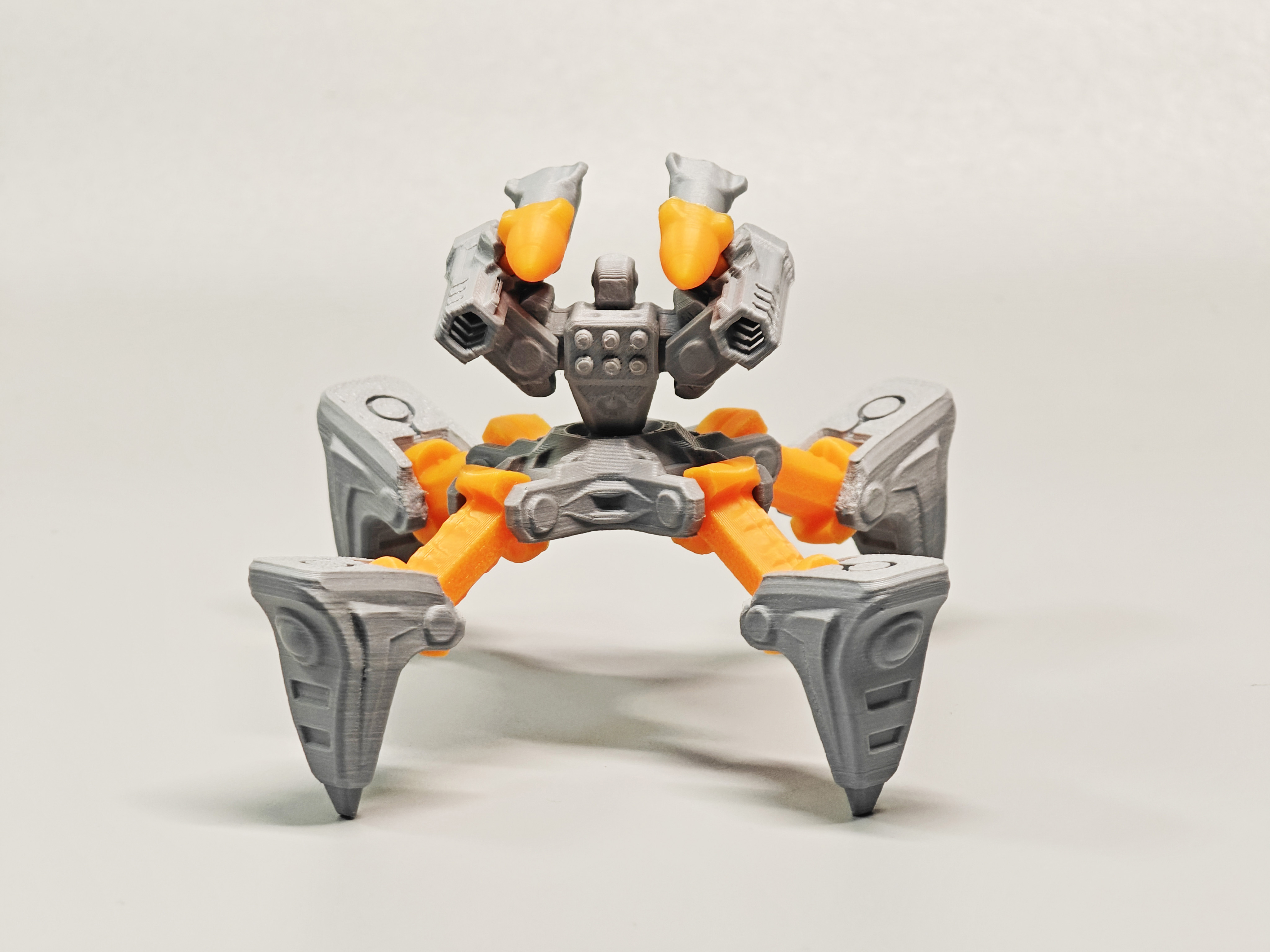 Miniatura 1 do modelo 3D 四足机器人 可动机甲 KC 01