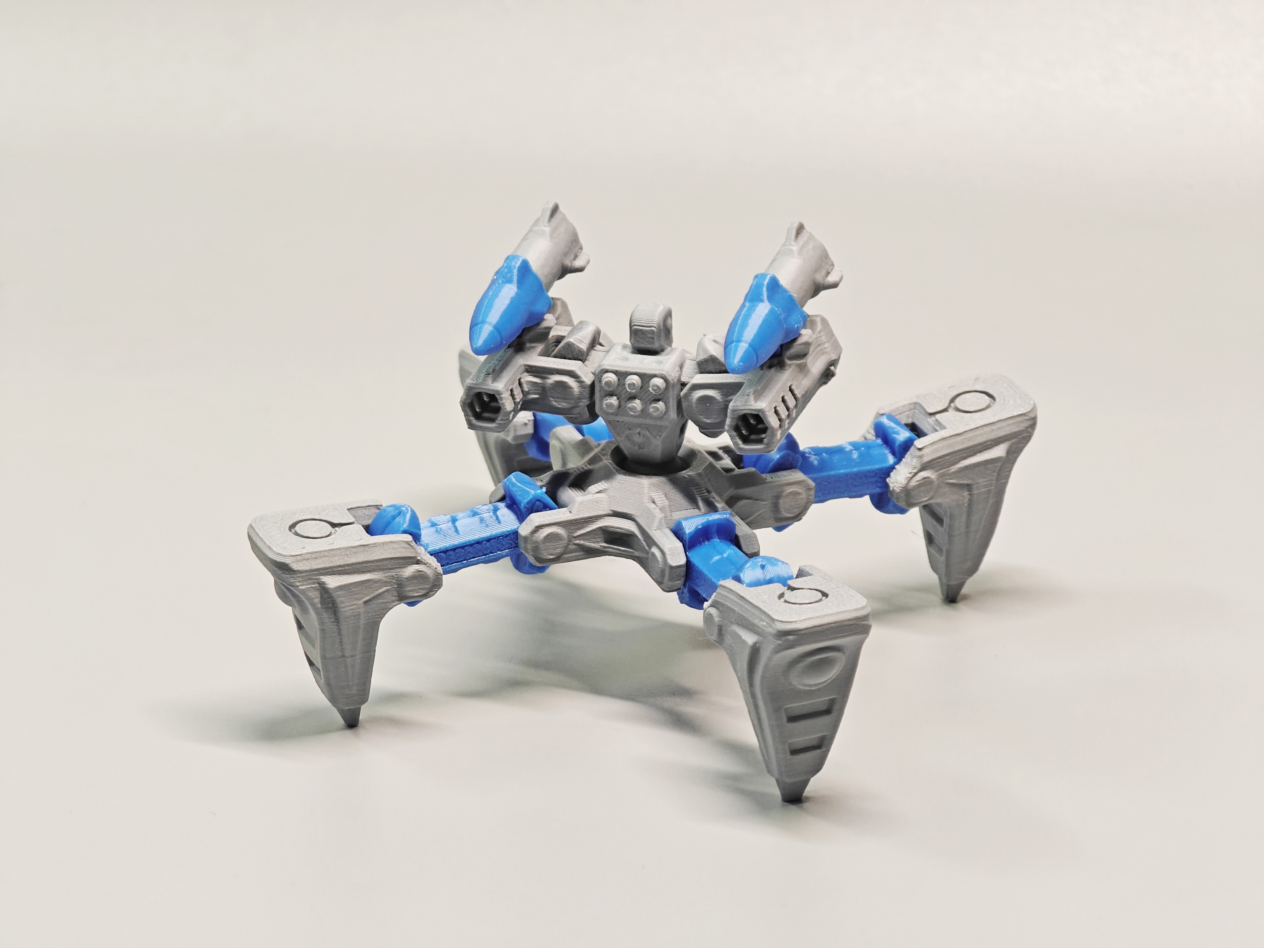 Miniatura 2 do modelo 3D 四足机器人 可动机甲 KC 01