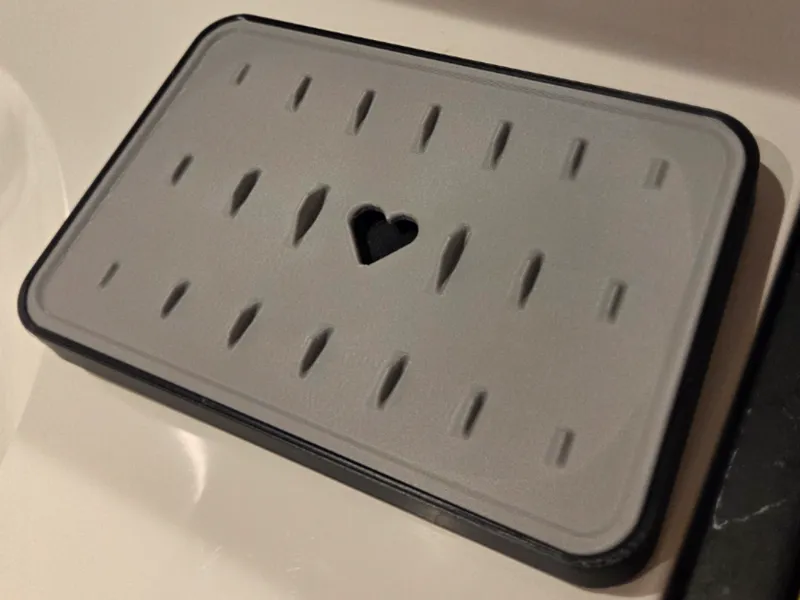 Lovely overengineered soapdish