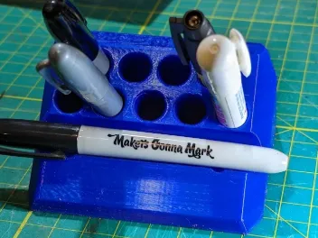 10 Sharpie Holder (desk or wall)