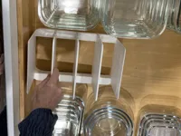 27% less filament-for twenty 6 inch by 8 inch snap lock lids