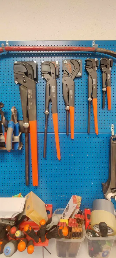 Bahco - Water pipe wrench holder by Tag3mand - MakerWorld