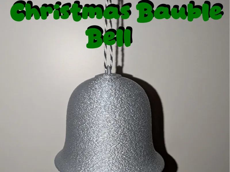 Christmas Bauble / Christmas Ornament Bell