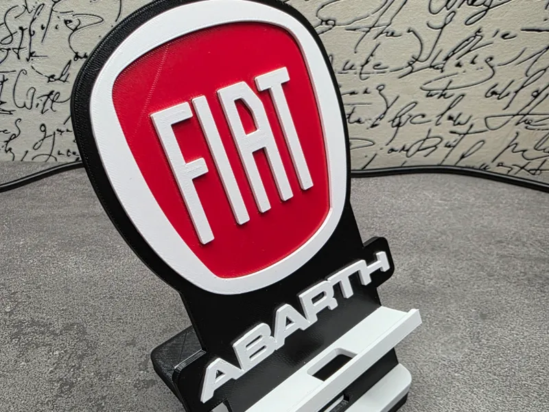 Fiat phone stand