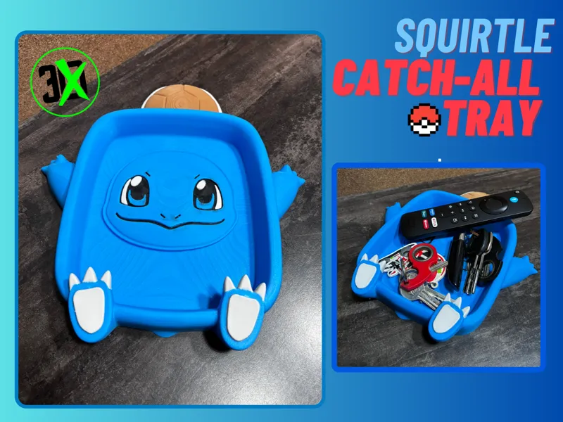 Pokémon Starter 007: Squirtle Catch-all Tray