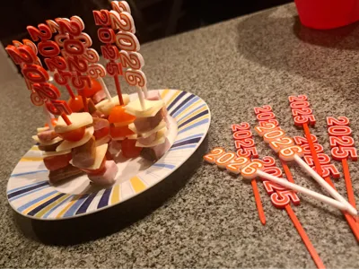 New Year Party Mini Skewers