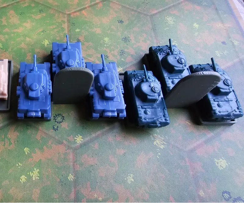 Mémoire 44 - Plateau pour tank (X3)