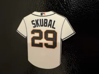 Skubal Detroit Tigers Jersey Magnet