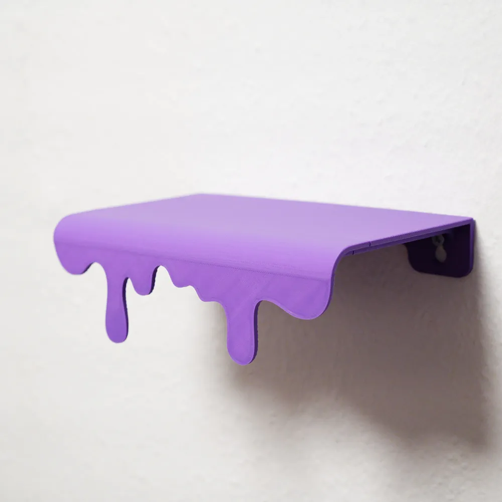 Dripping wall shelf by MakerWorld