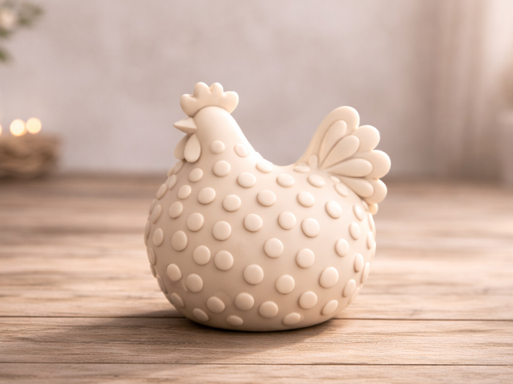 Easter Dotted Chicken
