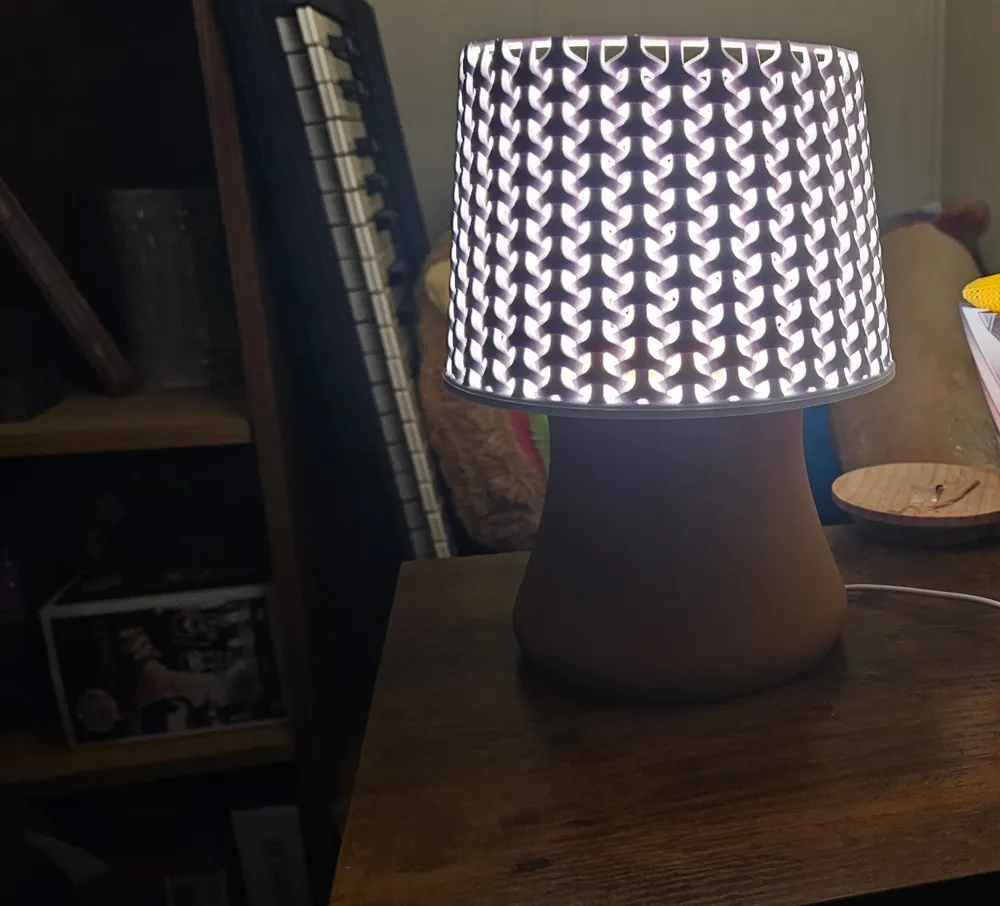 Knit pattern lamp (For LED lamp kit 001) by Yogimakes MakerWorld ...