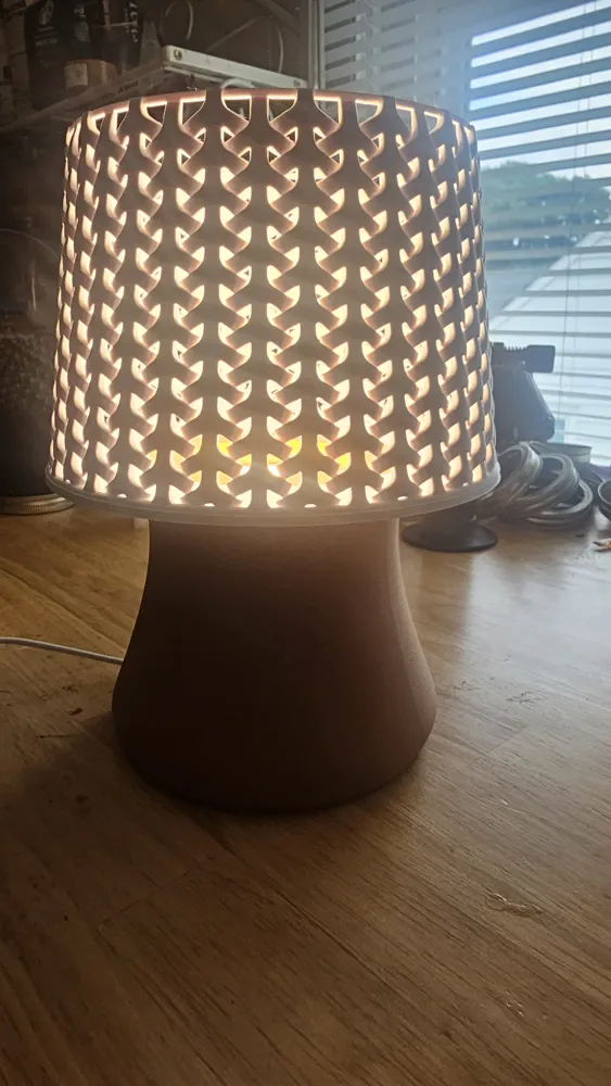 Knit pattern lamp (For LED lamp kit 001) by Yogimakes MakerWorld ...