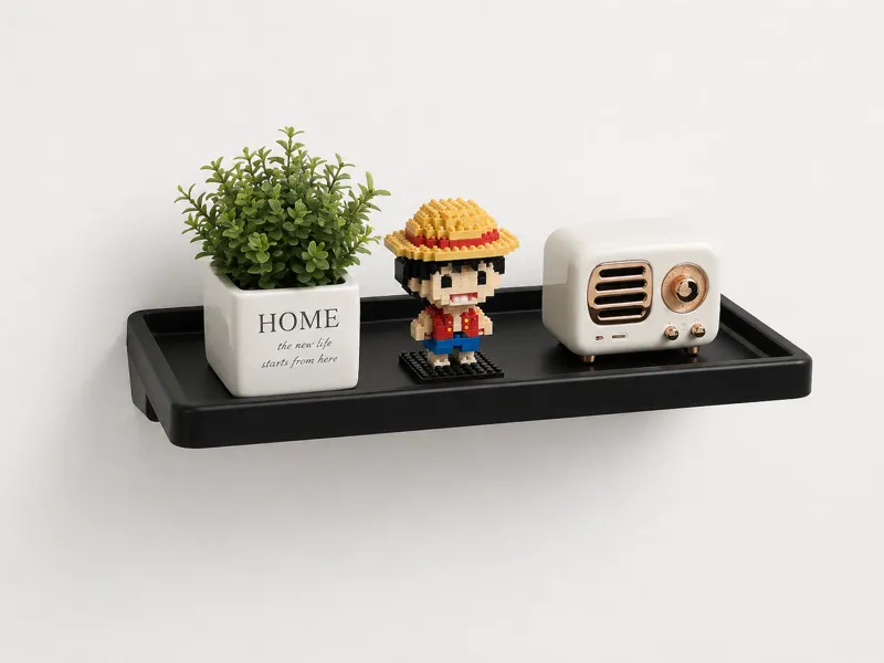 Minimal Wall Shelf – Compact Organizer Tray