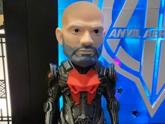 Star Citizen Xenothreat Inspired Figurine