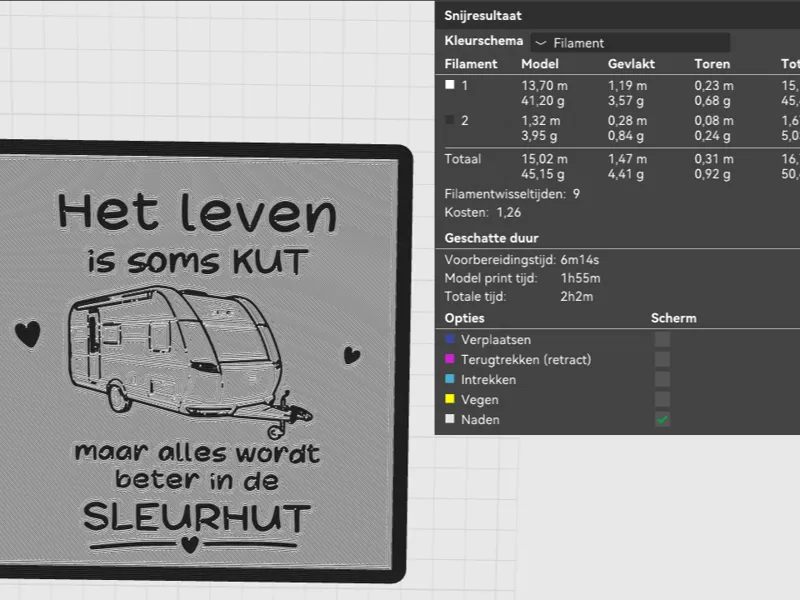 Spreuk voor caravan bezitters