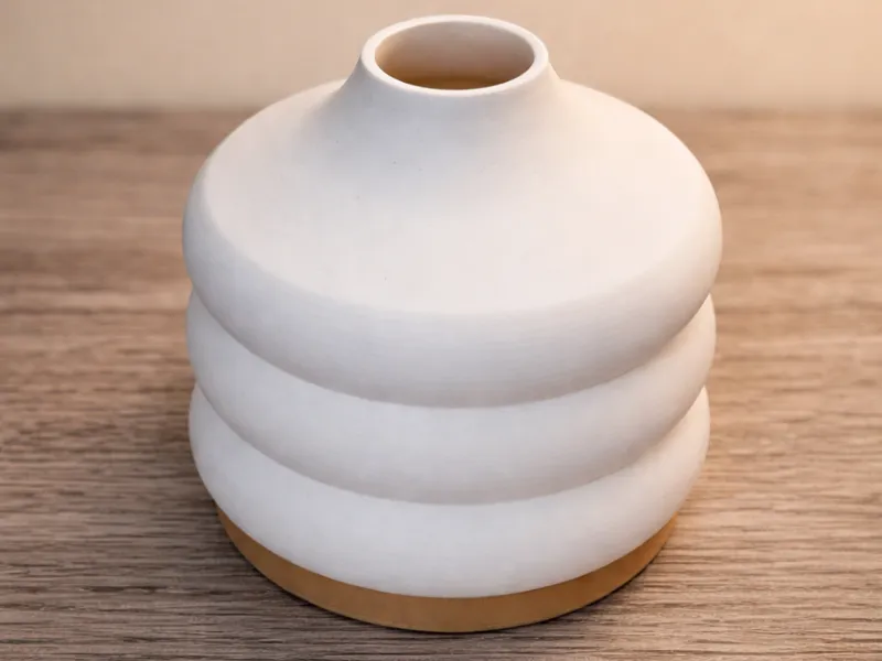 Vase rond gonflé