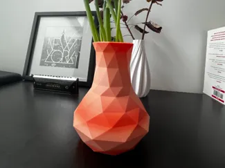 wide-mouthed vase