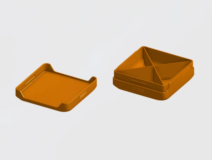 Small Parts Box - Split in 4 for easy opening Remixed by ndom91 ...