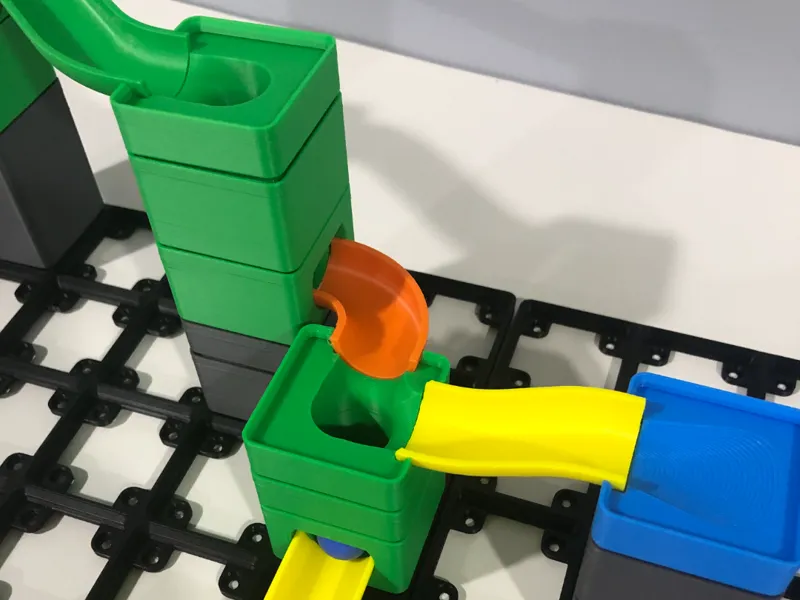 Gridfinity Marble Run - Drop Block Pieces