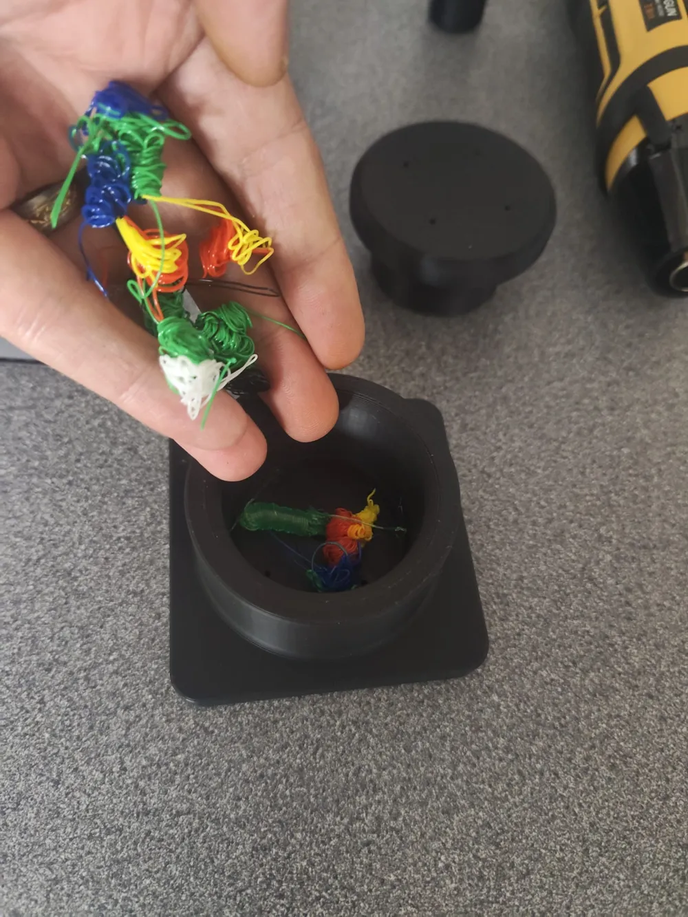 Scrap Spool Recycle Filament Scrap into Spool Weights - Free 3D Print Model ...