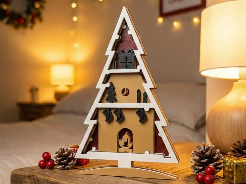 Layered Christmas Tree