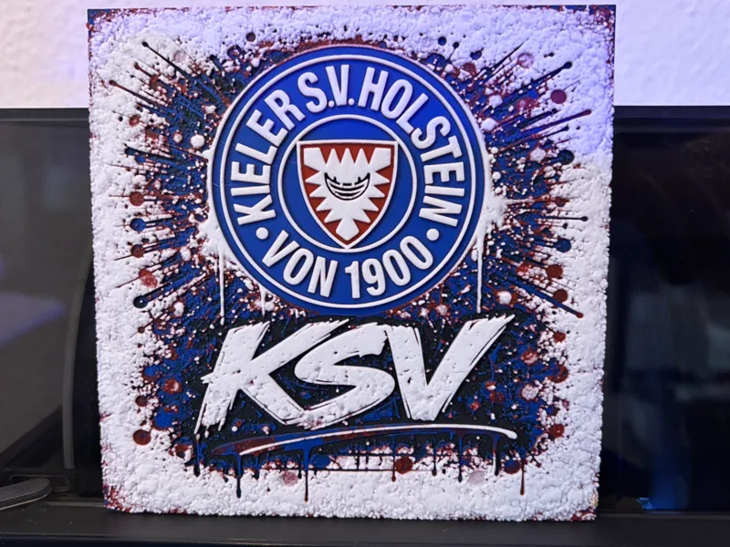 Holestein Kiel - Kieler SV - Graffiti Hueforge