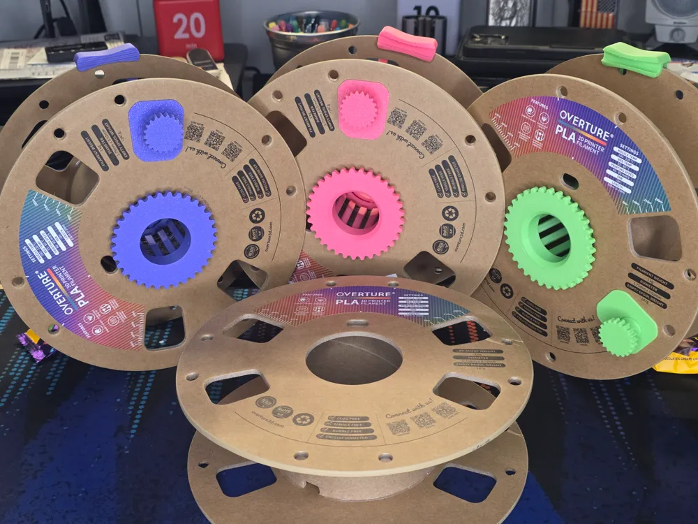 Overture Reel Compact Cord Winder by DaveyJohnPrints MakerWorld ...