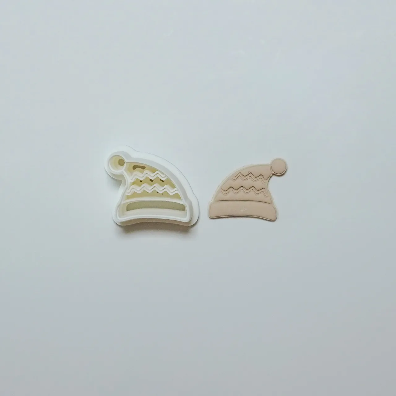 Beenie Polymer Clay Cutter Earrings Necklace view 2