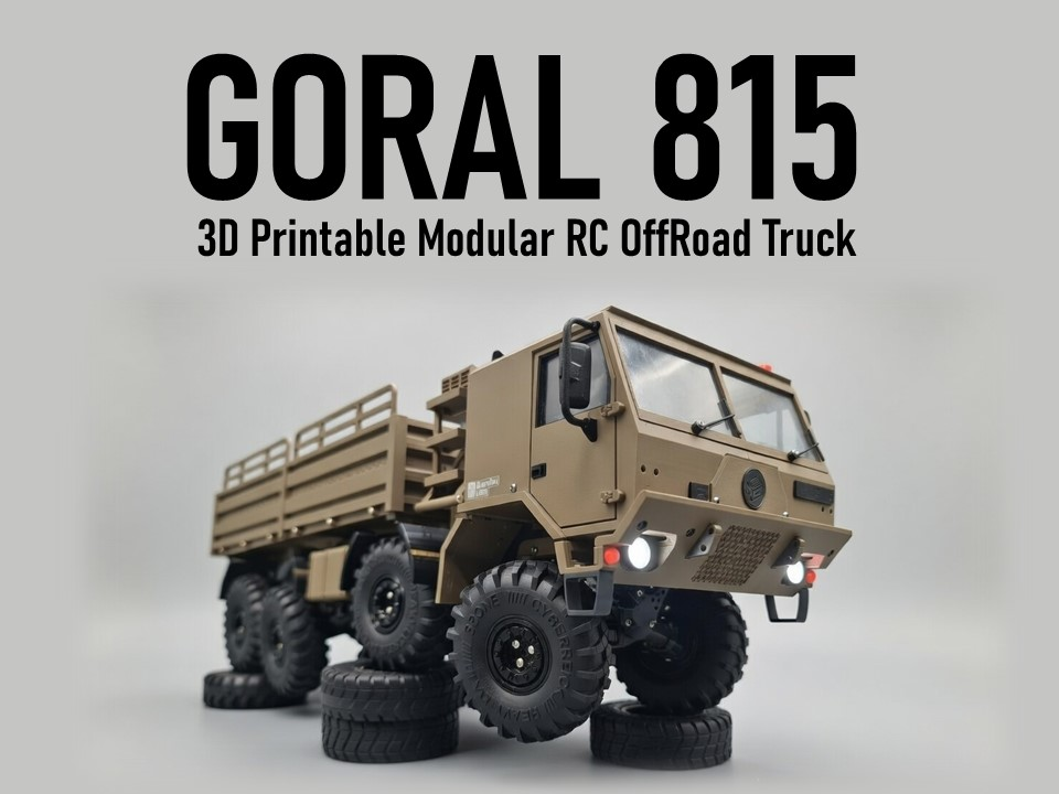 CyberBrick GORAL 815 8x8 6x6 4x4 RC OffRoad Truck