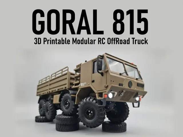 CyberBrick GORAL 815 8x8 6x6 4x4 RC OffRoad Truck