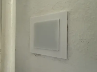 Electrical blind plate with mountplate