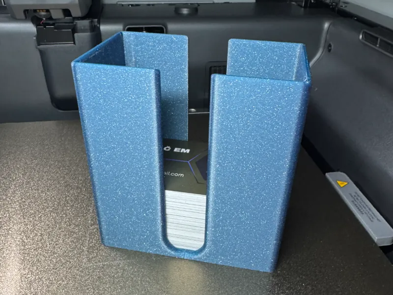 Minimalist Desk Business Card Holder