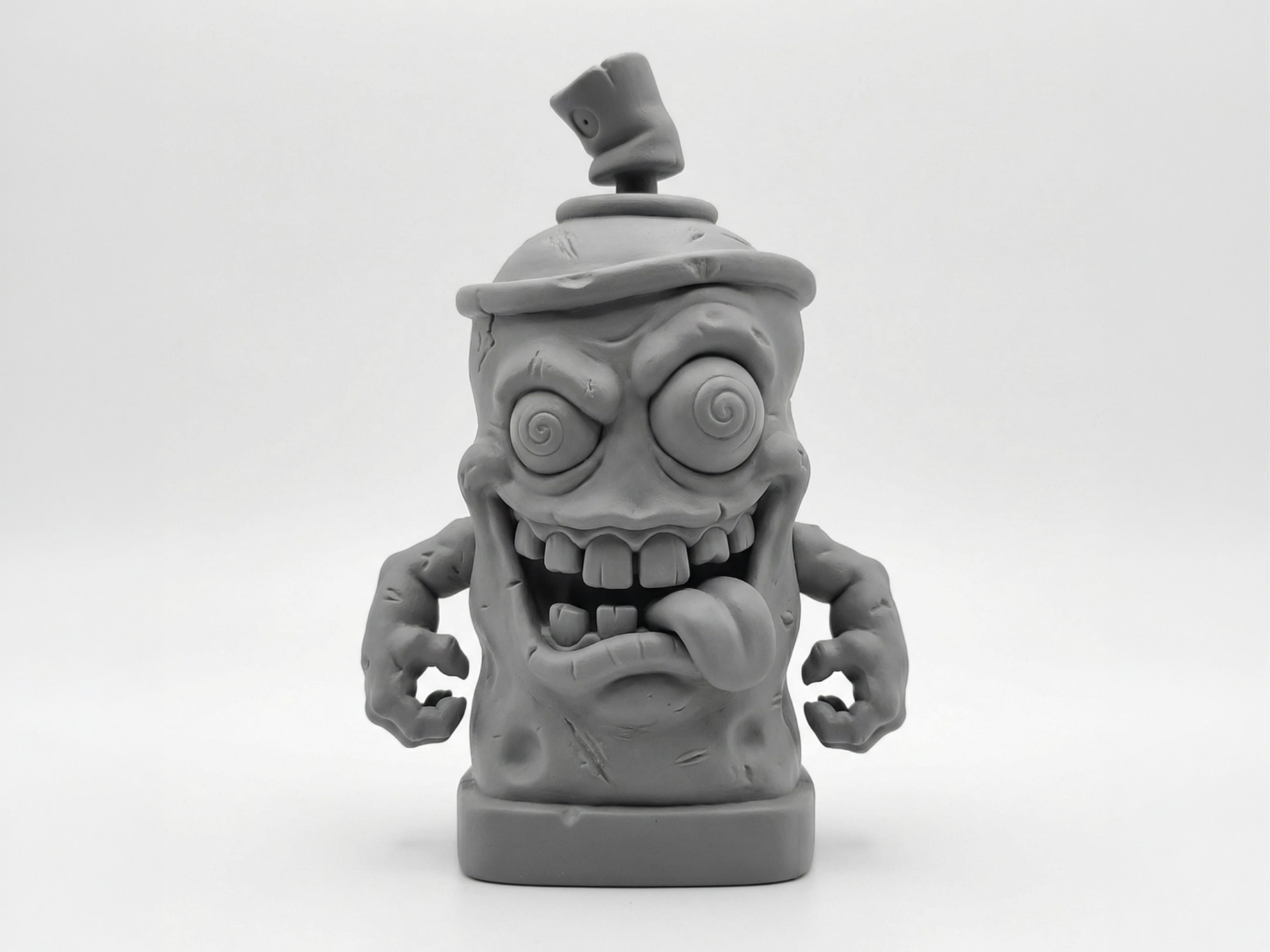 Zombie Spray Can Figurine | Graffiti Art Toy