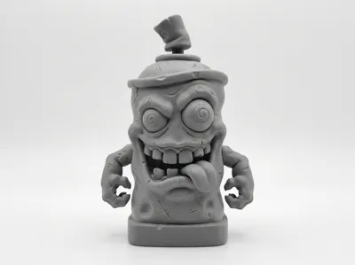 Zombie Spray Can Figurine | Graffiti Art Toy