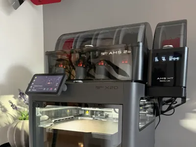 AMS HT Holder on Flipper for X2D