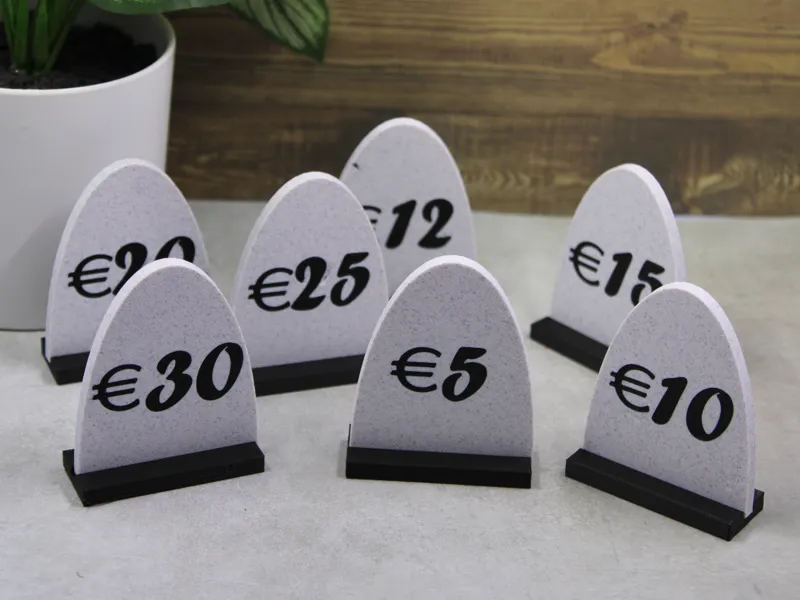 Vendor Display Signs - Euro Sign Set