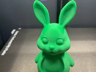 cute decorative easter bunny